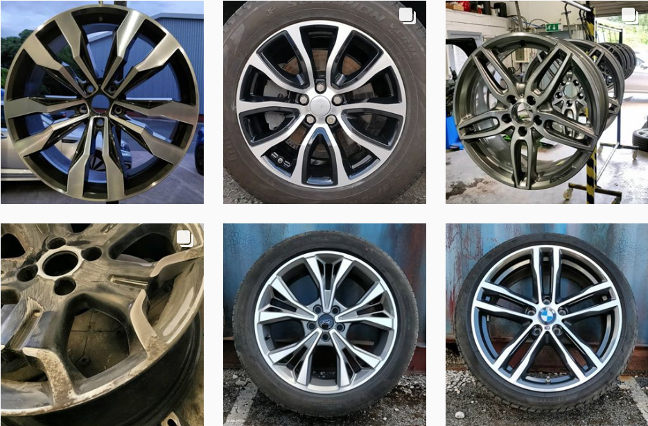 alloy wheel paining Datechs Specialists