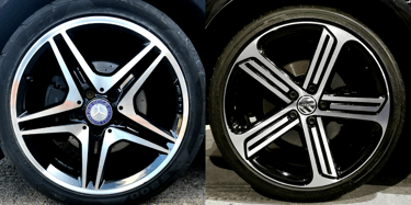 Mercedes and VW Diamond Cut Alloy Wheels