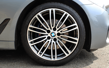 BMW diamond cut wheel
